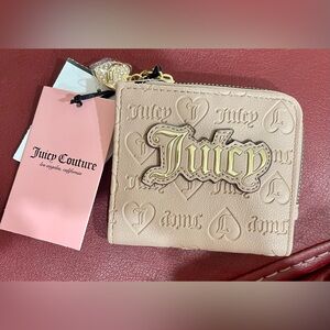 Juicy Couture Cafe Upgrade U L-Zip Card Case